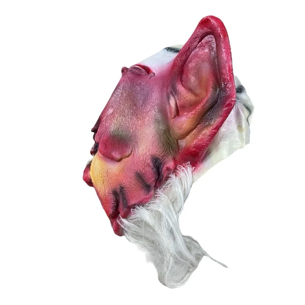 VTG 1994 César‎ Latex Full Mask Monster Demon Horror France Halloween Prop RARE